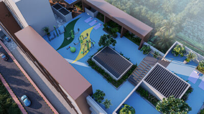 03 ANGLE TERRACE GYM VIEW